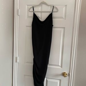 Black Basic Slip Dress